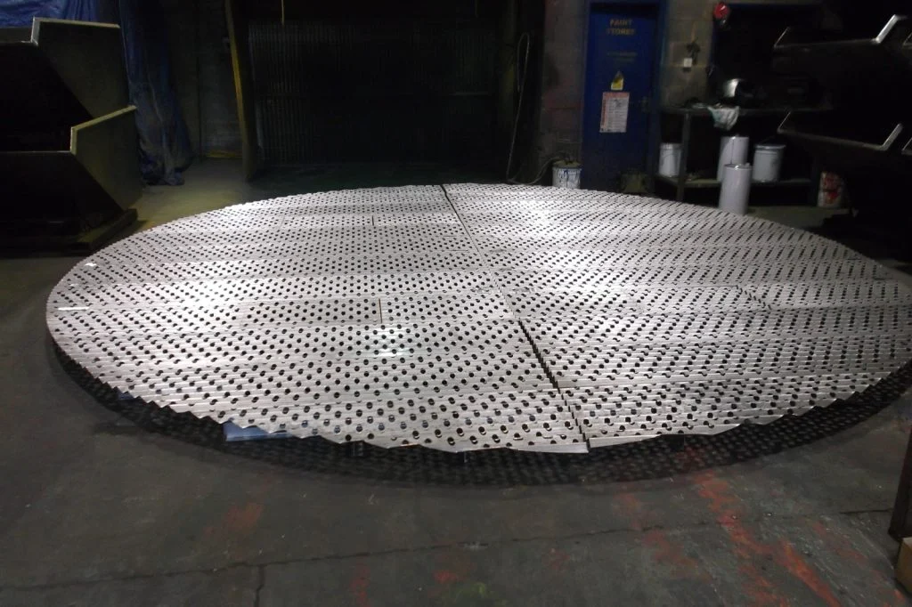 Steel fabrication in the DTEC workshop